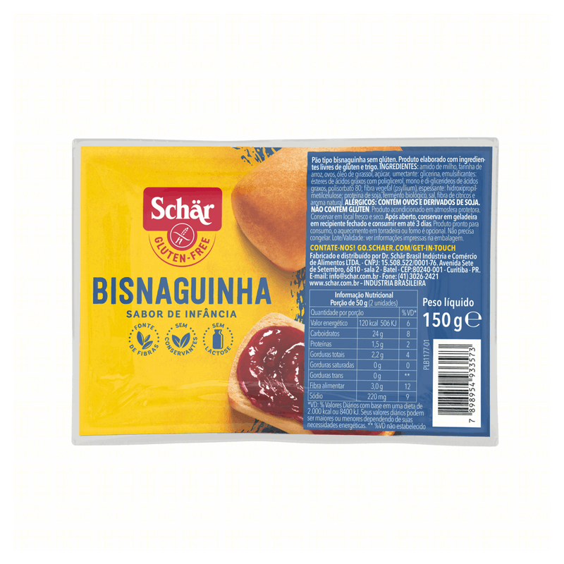 Pao-Bisnaguinha-sem-Gluten-Zero-Lactose-Schar-Bandeja-150g