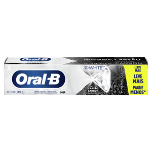 Creme Dental Mineral Clean Oral-B 3D White Caixa 140g Leve Mais Pague Menos