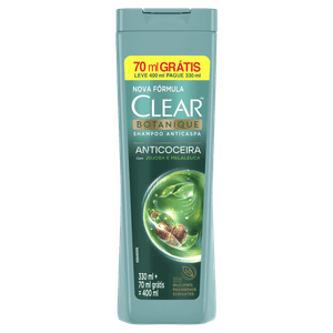 Shampoo Anticaspa Clear Botanique Anticoceira Frasco Leve 400ml Pague 330ml