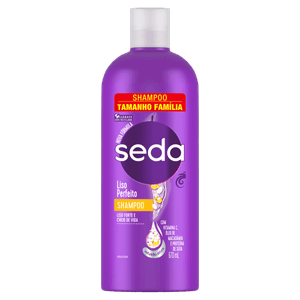 Shampoo Seda Liso Perfeito Frasco 670ml Tamanho Família