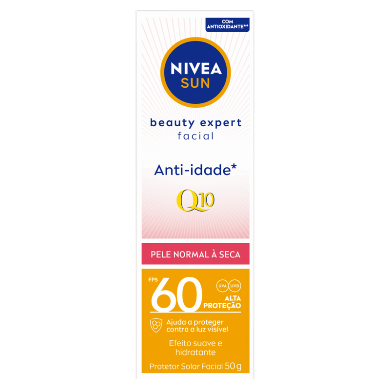 Protetor-Solar-Facial-Hidratante-FPS-50-Nivea-Sun-Beauty-Expert-Caixa-50g