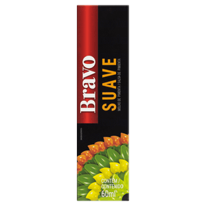 Molho de Pimenta Suave Bravo Frasco 60ml