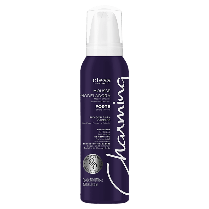 Mousse-Modelador-Forte-Cless-Charming-Frasco-140ml