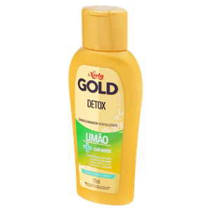 Condicionador Revitalizante Niely Gold Detox Limão + Chá Verde Frasco 175ml