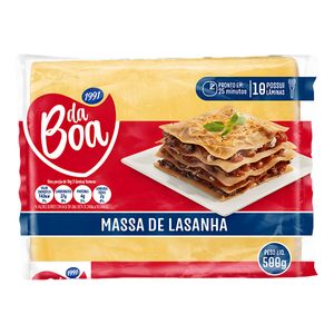 Massa Lasanha DaBoa Pacote 500g