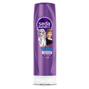 Condicionador Infantil Frozen Seda Juntinhos Brilho Encantado Frasco 300ml