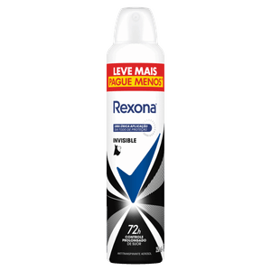 Antitranspirante Aerossol Invisible Rexona 250ml Leve Mais Pague Menos