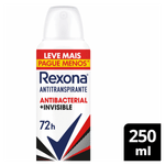 Antitranspirante-Aerossol-Antibacterial-e-Invisible-Rexona-250ml-Leve-Mais-Pague-Menos