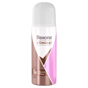 Antitranspirante Aerossol Classic Rexona Clinical 55ml