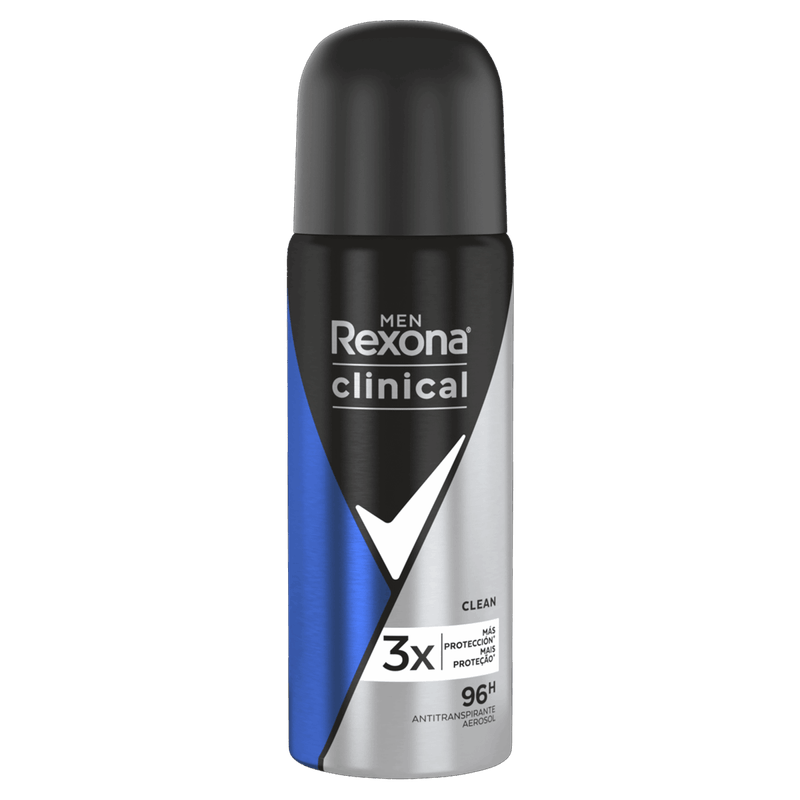 Antitranspirante-Aerossol-Clean-Rexona-Clinical-Men-55ml