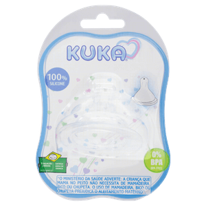 Bico para Mamadeira Silicone Kuka Big