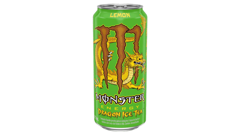 Energético Lemon Monster Dragon Ice Tea Lata 473ml - giassi