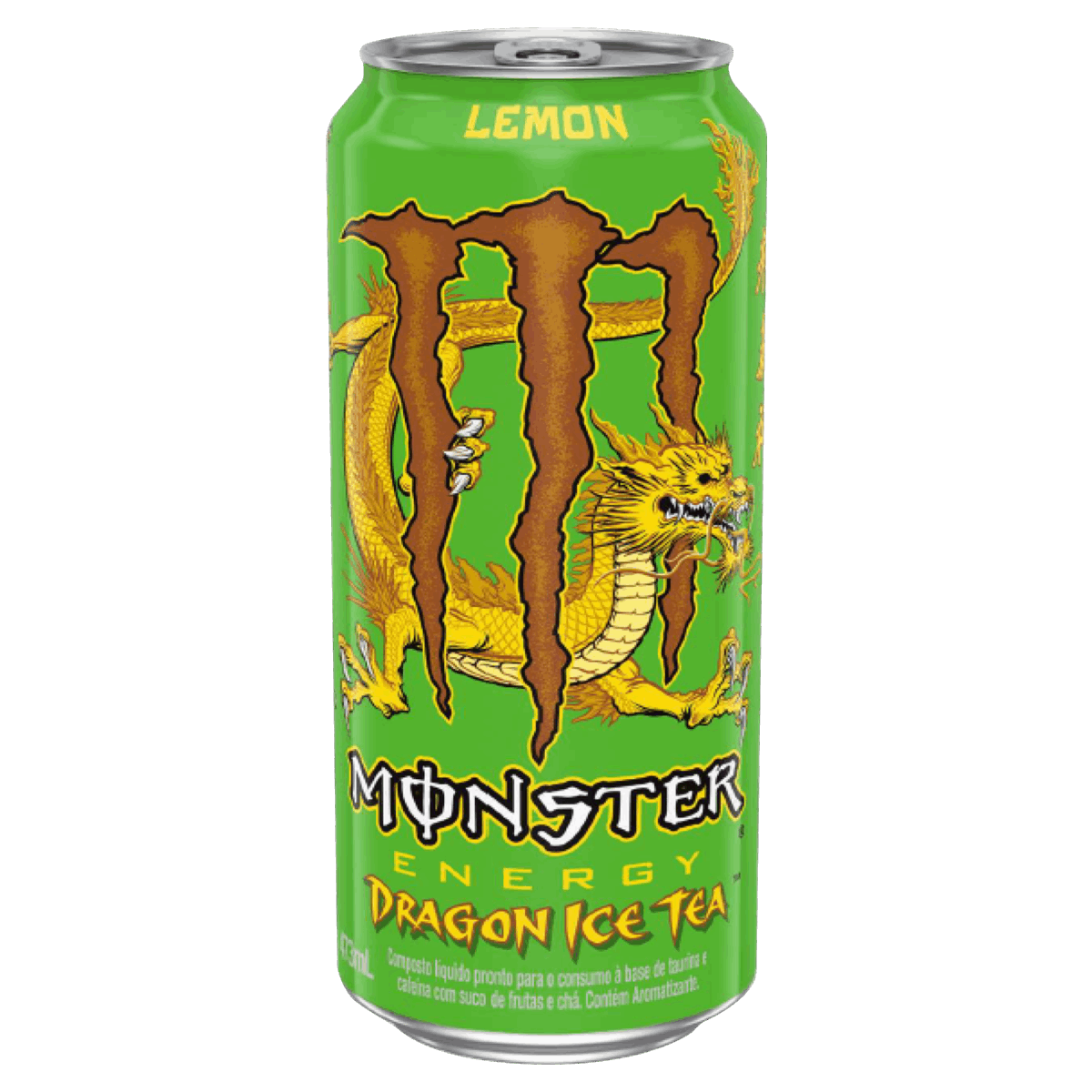 Energético Lemon Monster Dragon Ice Tea Lata 473ml - giassi
