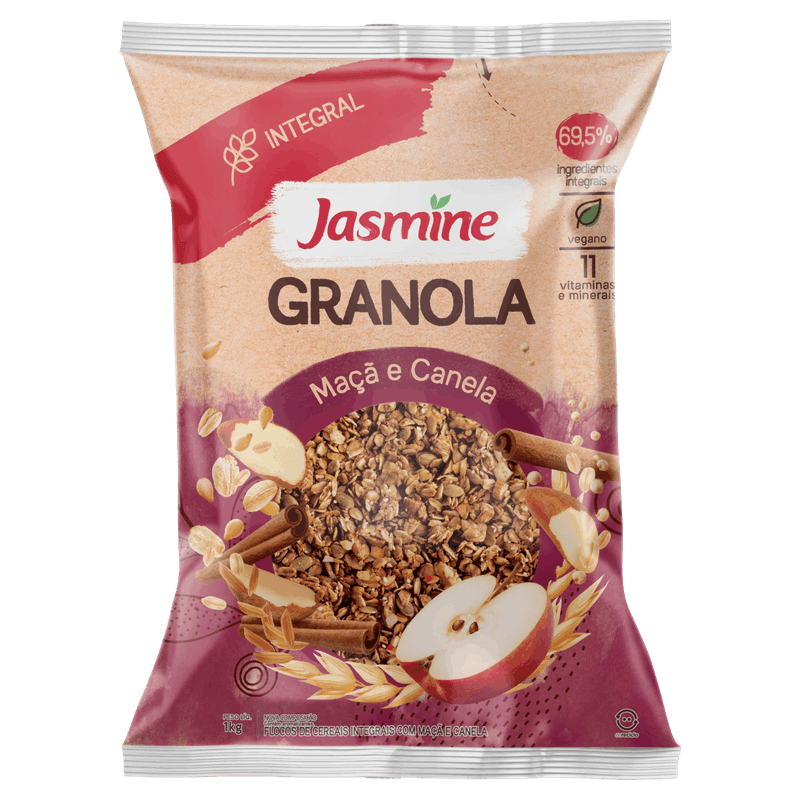 Granola-Maca-e-Canela-Jasmine-Pacote-1kg-Embalagem-Economica