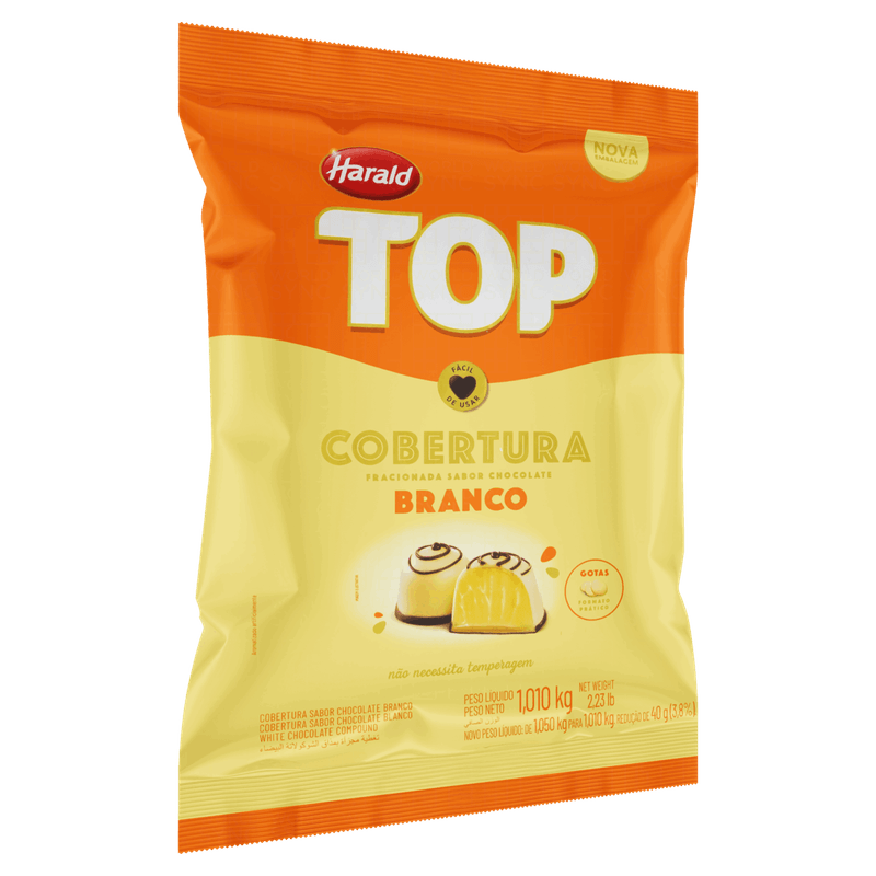 Cobertura-Fracionada-Gotas-Chocolate-Branco-Harald-Top-Pacote-101kg