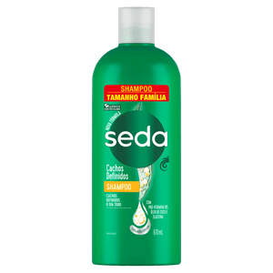 Shampoo Seda Cocriações Cachos Definidos Frasco 670ml Tamanho Família