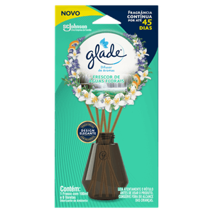 Difusor de Ambiente Frescor de Águas Florais Glade Caixa 100ml