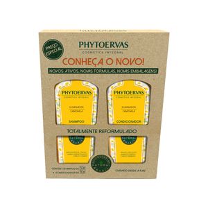 Kit Shampoo + Condicionador Phytoervas Iluminador 250ml Cada