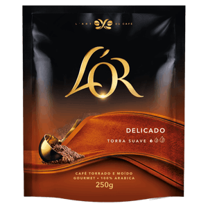 Café Torrado e Moído Delicado L´or Torras Gourmet Sachê 250g