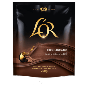 Café Torrado e Moído Equilibrado L´or Torras Gourmet Sachê 250g