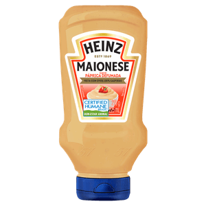 Maionese Páprica Defumada Heinz Squeeze 215g