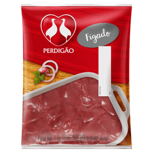 Fígado de Frango Congelado Perdigão 1kg.