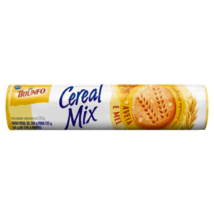 Biscoito Aveia e Mel Triunfo Cereal Mix Pacote 135g