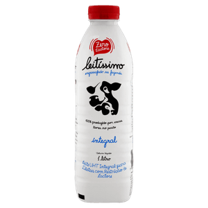 Leite UHT Integral Zero Lactose Leitíssimo Garrafa 1l