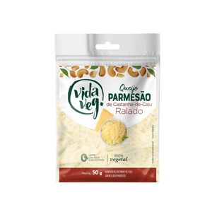 Queijo Parmesao Vida Veg Castanha de Caju Ralado Pacote 50g