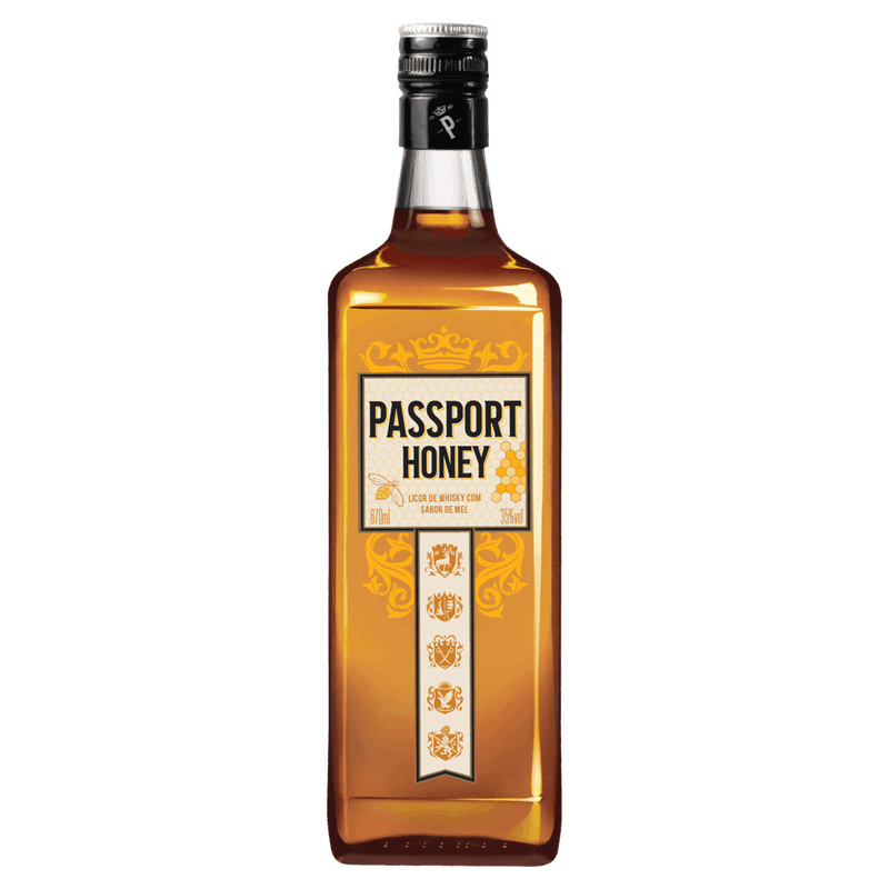 Licor-Whisky-e-Mel-Passport-Garrafa-670ml