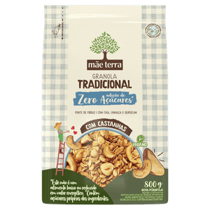 Granola Mae Terra Tradicional Zero PE 800G