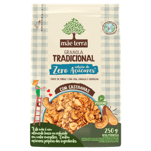 Granola Mae Terra Tradicional Zero PE 250G