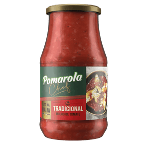 Molho de Tomate Tradicional Pomarola Chef Vidro 420g