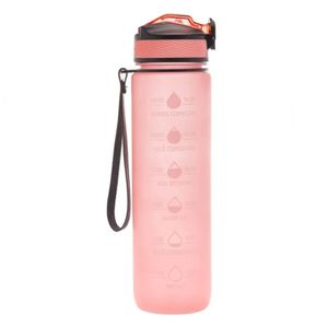 Garrafa Lyor Squeeze Rosa com Marcador 1l 1un