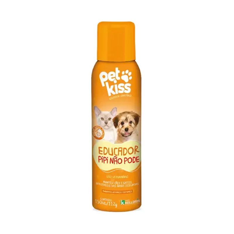 Educador-Sanitario-Pet-Kiss-Pipi-Nao-Pode-FC-150ml