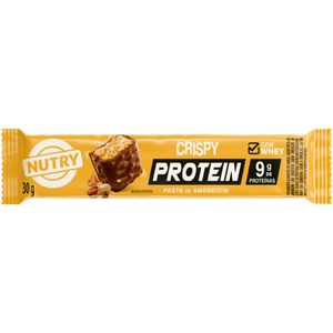 Barra de Proteina Nutry Crispy Amendoim AV 30g