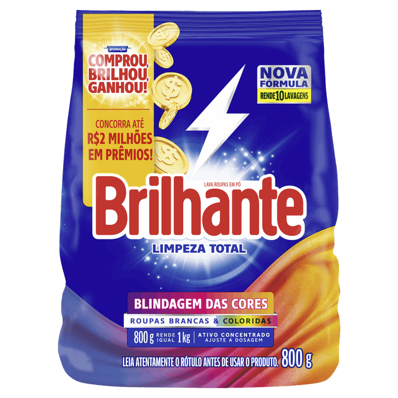 Lava-Roupas-Po-Roupas-Brancas-e-Coloridas-Brilhante-Limpeza-Total-Pacote-800g