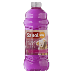 Eliminador de Odores Uso Veterinário Floral Sanol Dog Frasco 2l