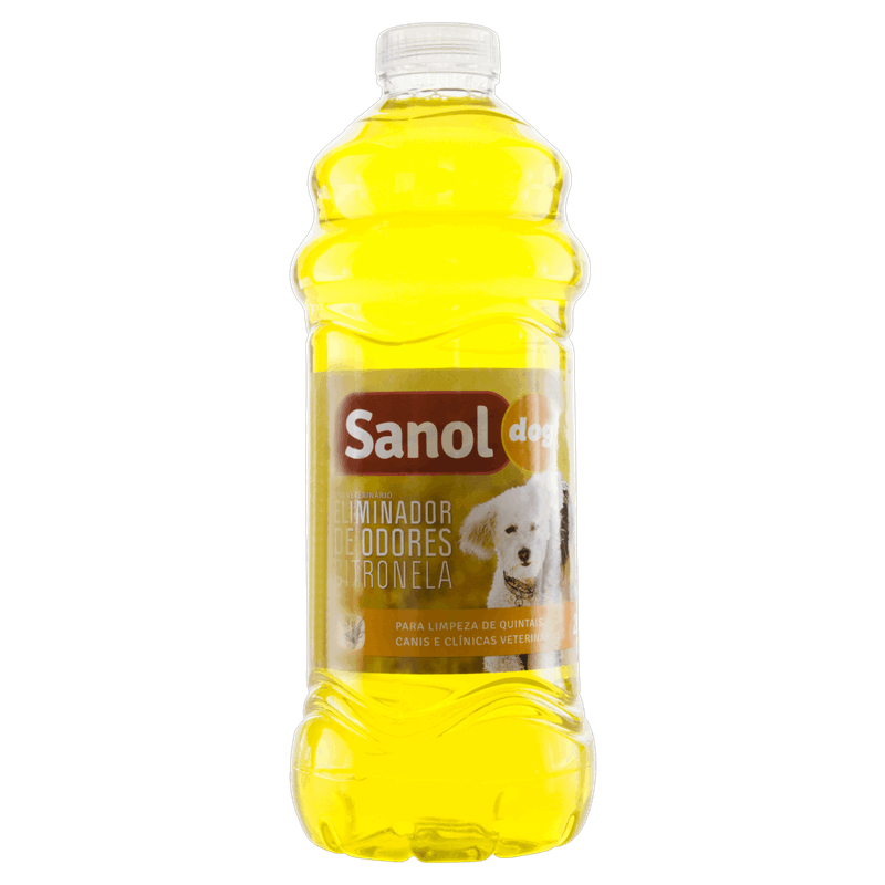 Eliminador-de-Odores-Uso-Veterinario-Citronela-Sanol-Dog-Frasco-2l