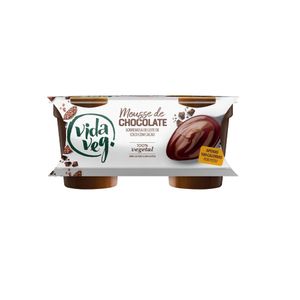 Sobremesa Vida Veg Mousse de Chocolate Conjunto 200g