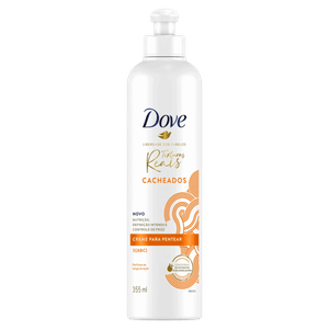 Creme para Pentear Dove Texturas Reais Cacheados Frasco 355ml