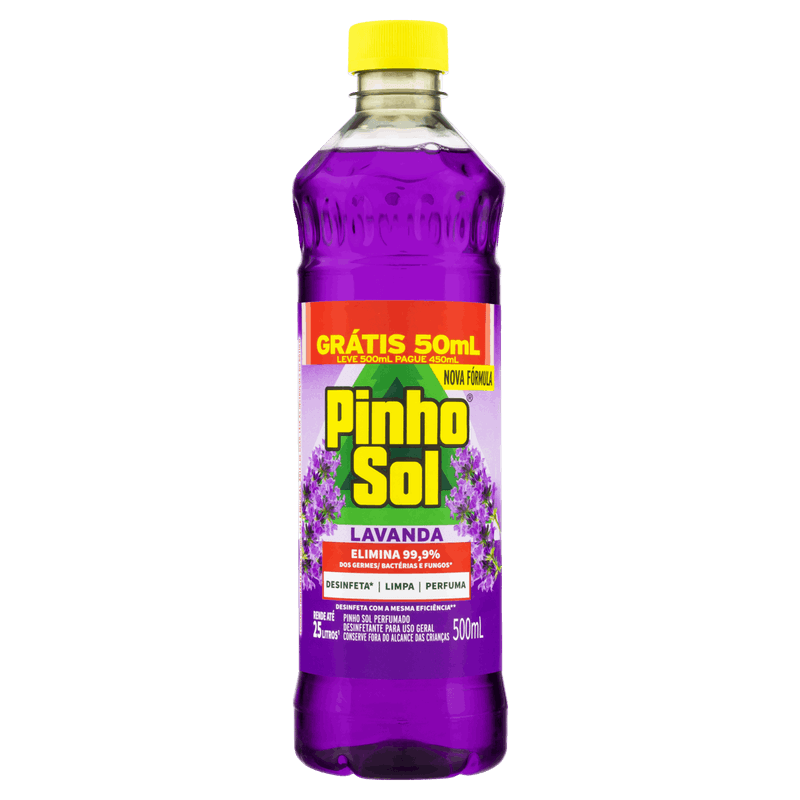 Desinfetante-Uso-Geral-Lavanda-Pinho-Sol-Frasco-Leve-500ml-Pague-450ml