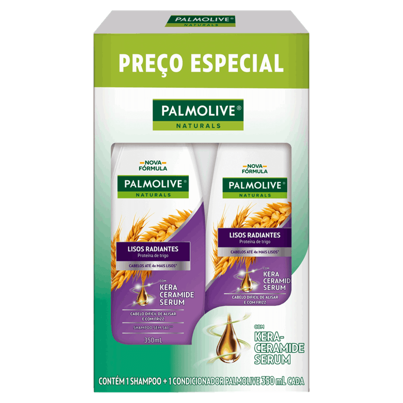 Kit-Shampoo---Condicionador-Palmolive-Naturals-Lisos-Radiantes-350ml-Cada