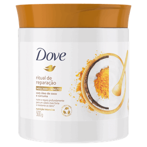 Máscara Condicionante Nutrição Intensa Dove Ritual de Reparação 1 Minuto Pote 500g