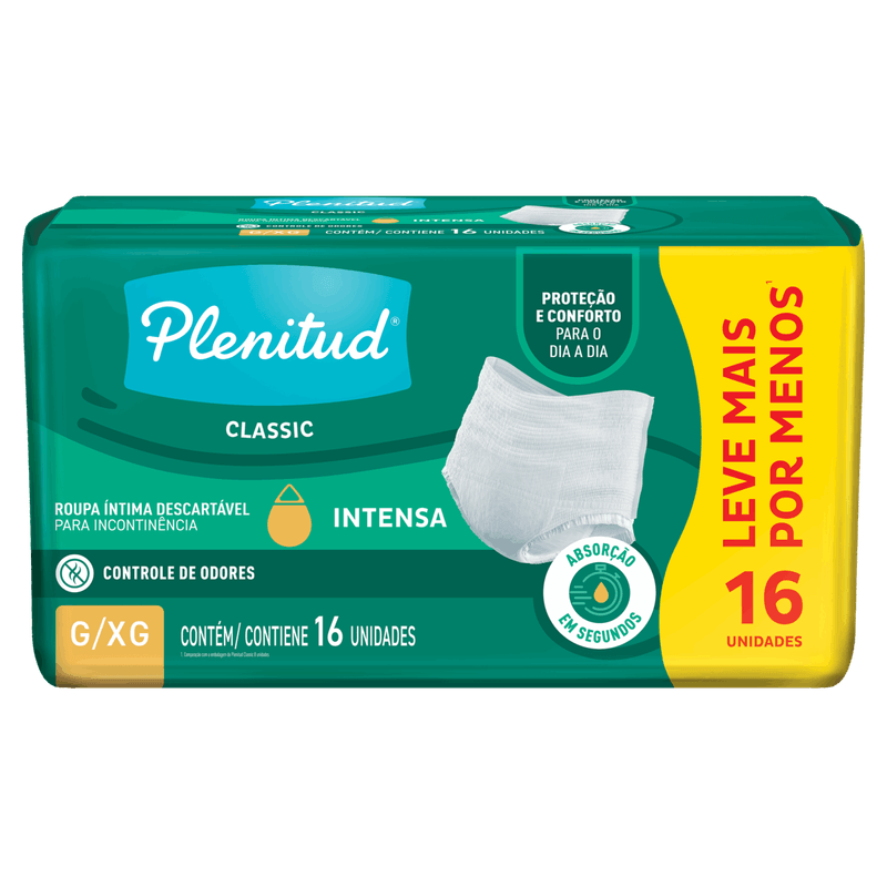 Roupa-Intima-Descartavel-Plenitud-Classic-G-XG-Pacote-16-Unidades-Leve-Mais-Pague-Menos