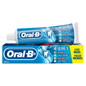 Creme Dental Oral-B Caixa 180g Leve Mais Pague Menos