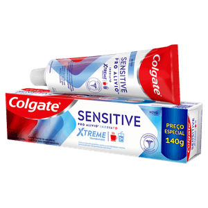 Creme Dental Xtreme Colgate Sensitive Pro-Alívio Imediato Caixa 140g