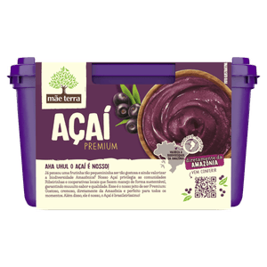 Sorbet Açaí Mãe Terra Premium Pote 1,5l