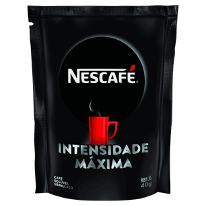 Café Solúvel Granulado Intensidade Máxima Nescafé Sachê 40g