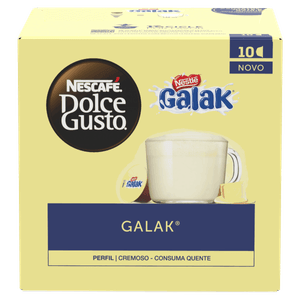 Composto Lácteo em Cápsula Galak Nescafé Dolce Gusto Caixa 180g 10 Unidades